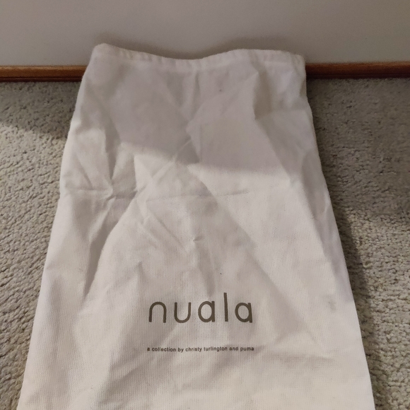 Rare Vintage Puma x Nuala Brown Faux Leather Knee High Boots - Picture 5 of 6